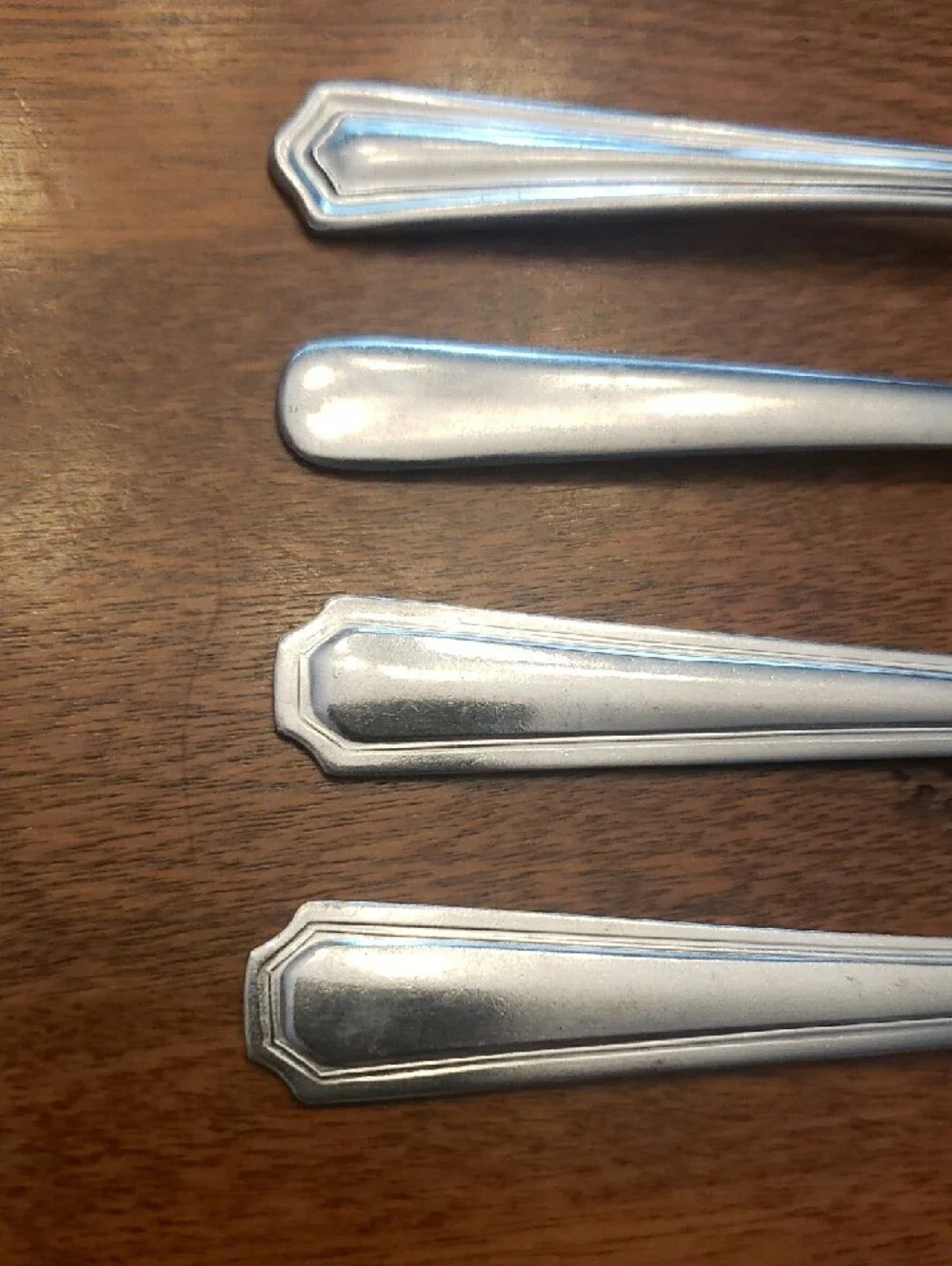 Vtg Stainless Steel Appetizer Forks & Chacuterie Cheese Knife Set (5 Pcs Total)